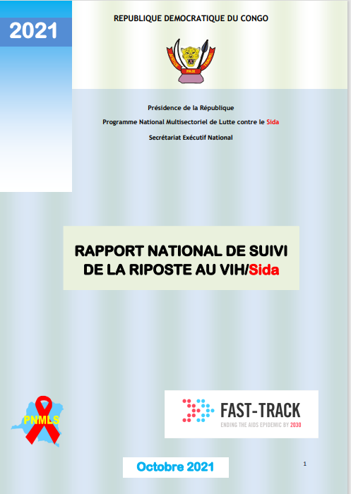 RAPPORT NATIONAL DE SUIVI  DE LA RIPOSTE AU VIH/Sida