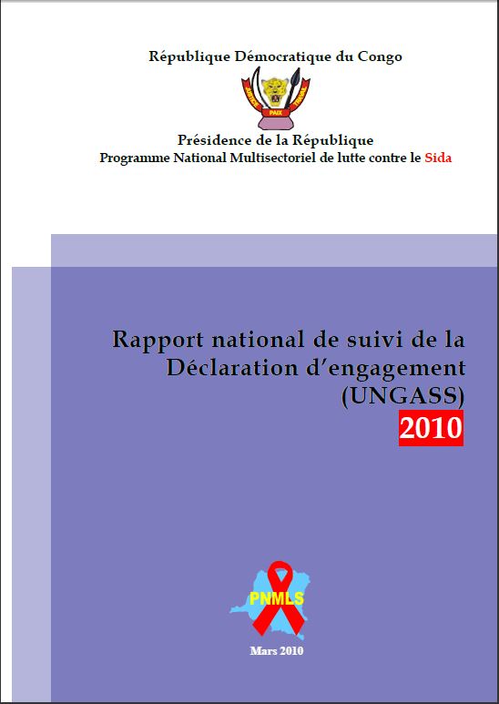 Rapport national de suivi de la Déclaration d’engagement (UNGASS)